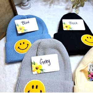 Fairway Finds Beanies Various colors are available. SMILEY FACE, GREAT GIFT